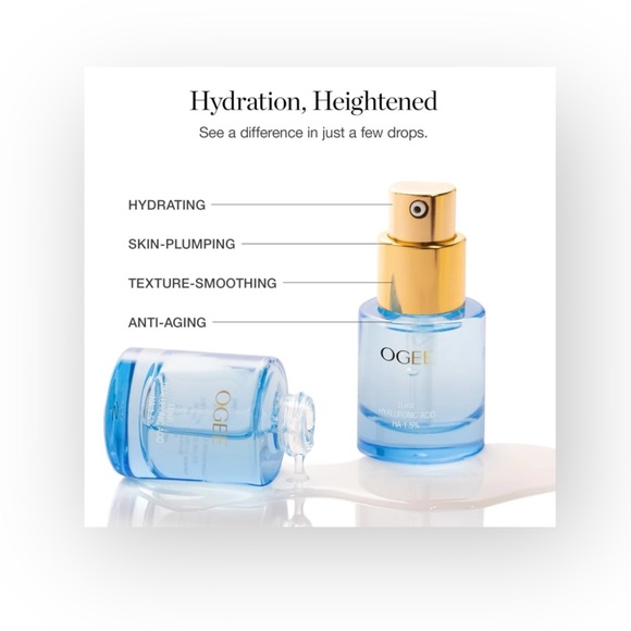 new OGEE ☀︎︎ Hyaluronic Acid HA 1.5% Elixir Serum ☀︎︎Hydrate Plump ☀︎︎Full Size - Picture 7 of 16